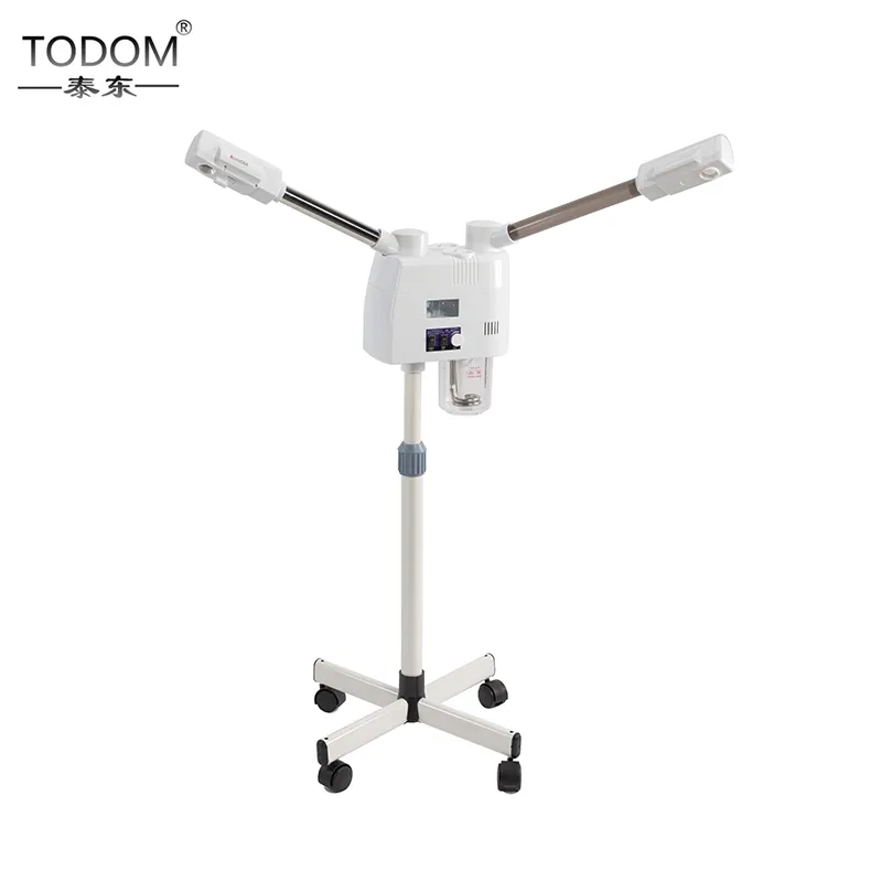 TODOM KL-838 Bán Buôn Salon Steamer Da Ẩm Mist Nano Mặt Phun Hơi Nóng Và Lạnh Mặt Steamer