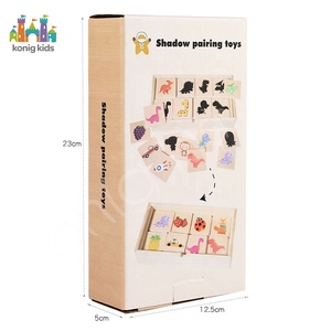 Gioco Puzzle in Legno per Bambini Konig Giocattolo di Abbinamento Forme Montessori Giochi Educativi per Neonati Scatola Montessori - Product Image 4