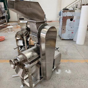 Gran capacidad fruta Granada Kiwi <span class=keywords><strong>Aloe</strong></span> Vera tornillo extractor de jugo máquina/exprimidor de prensa en frío comercial con trituradora - Product Image 3