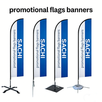Bannières et drapeaux publicitaires personnalisés pour l'immobilier, les laveries auto, les restaurants et les promotions de grand ouverture