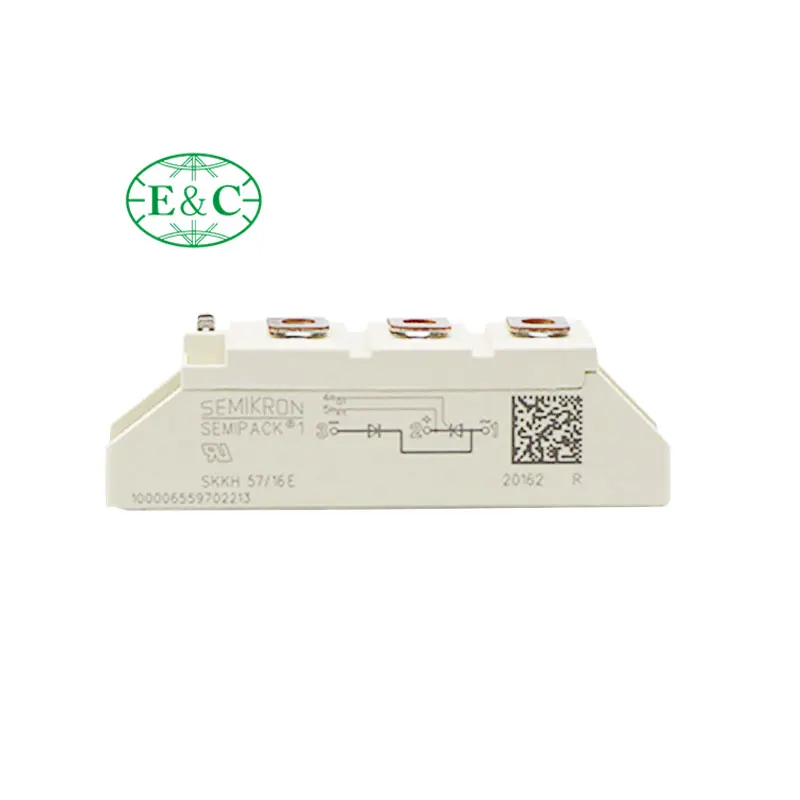 Mô-đun Điốt Điốt Điốt Điều Khiển Động Cơ Thyristor SKKH57/16 1600V DC/AC