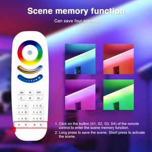 Elektrik kesintisi bellek 5050 SMD FCOB <span class=keywords><strong>PWM</strong></span> serisi Max 20A <span class=keywords><strong>RGB</strong></span> RGBW RGBCCT Zigbee 5In1 <span class=keywords><strong>LED</strong></span> denetleyici - Product Image 6