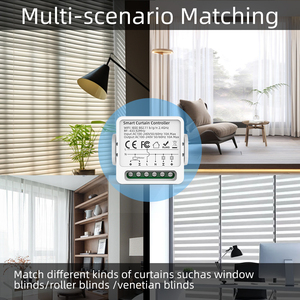 SIXWGH Tuya Wifi RF433 10A Módulo de Interruptor Inteligente para Persianas, Mini Controlador Oculto DIY para Cortinas y Persianas, Compatible con <span class=keywords><strong>Alexa</strong></span> y Google Home - Product Image 3