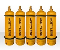 98% % de gaz acétylène de pureté à vendre prix bon marché C2h2 gaz de soudage acétylène de gaz
