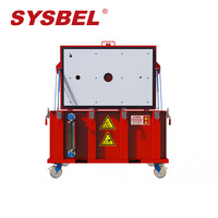 Boîte de sécurité d'urgence pour batterie Sysbel résistante au feu et à la corrosion