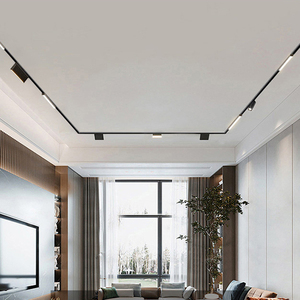 Ushine chất lượng tốt hiện đại cửa hàng văn phòng nhà lõm Nhôm dẫn từ ánh sáng theo dõi - Product Image 3