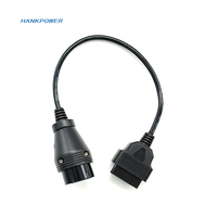 High Quality 38Pin to 16Pin OBD2 Connector with Round 38 Pin Diagnostic Connector Cable for Mercedes Benz
