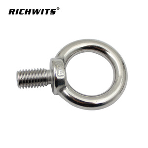 ริชไวท์ส อายโบลท์ M12 สแตนเลส 304 หัวกลม JIS1168 สำหรับงานเสริมโครงสร้าง - Product Image 3
