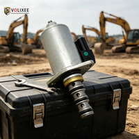 Vanne solénoïde de pompe hydraulique proportionnelle KDRDE5K-50 30C50-143 pour le contrôle principal du débit des excavatrices
