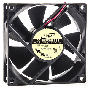 ADDA AD0824MB/MS-A71GL DC24V 80*80*25มม. 8025 8ซม. ตลับลูกปืนคู่ตัวแปลงความถี่พัดลมระบายความร้อน - Product Image 4