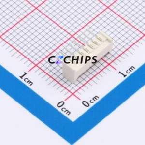 WAFER-MX1.25B-7PWZ Wire-to-Board Pin Header Bent Lead Through Hole,P=1.25mm 1x7P 1.25mm Right Angle Insert PicoBlade (MX 1.25) - Product Image 2