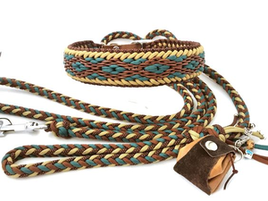 Collier <span class=keywords><strong>de</strong></span> <span class=keywords><strong>dressage</strong></span> pour chiens calmant OEM 550lb paracorde, ensemble <span class=keywords><strong>de</strong></span> marche pour animaux <span class=keywords><strong>de</strong></span> compagnie, designers personnalisés, collier et <span class=keywords><strong>laisse</strong></span> pour chien imperméables - Product Image 3