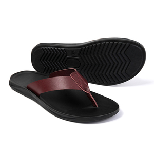 Grandes Tailles EUR39-<span class=keywords><strong>47</strong></span> Claquettes en PU pour Homme Légères Antidérapantes Chaussures d'Été pour Plage Piscine Sorties Décontractées En Stock - Product Image 3