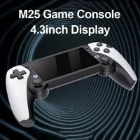 Console de jeu vidéo portable Hot M25, écran 4,3 pouces, lecteur de jeux rétro classique, joystick pour enfants, cadeaux d'anniversaire, cadeaux de Noël, jouets