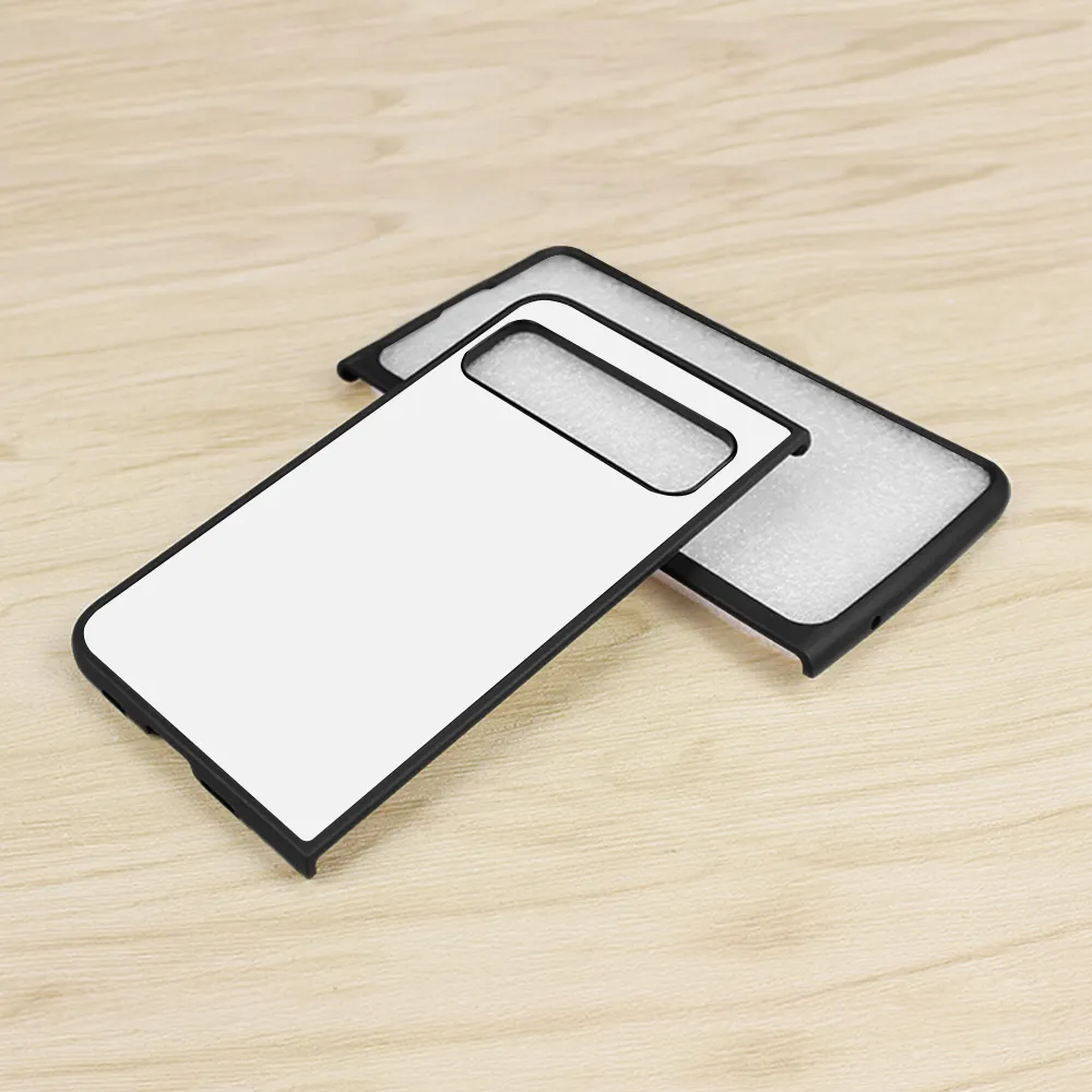 Étuis et sacs de téléphone portable à sublimation vierge personnalisée couverture de téléphone 2D bricolage pour Pixel pli pliable