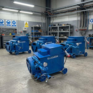 Pompe à béton électrique KY-50, moteur 10 CV, pression 25 bars, pompe à coulis industrielle, débit 5 m³/h, portée verticale 22 m, portée horizontale 100 m - Product Image 5