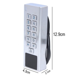 An Ninh Không Thấm Nước <span class=keywords><strong>Ip68</strong></span> Ngoài Trời Khóa Truy Cập Contrrol Kim Loại Trường Hợp Độc Lập RFID Gần 125Khz Thông Minh Đầu Đọc Thẻ Bàn Phím - Product Image 6