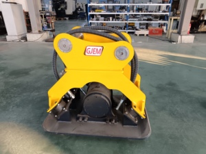 Compacteur de sol hydraulique GJEM de nouvelle conception avec plaque compacteuse, pression de 100-130 bars et débit de 45-85 L/min pour excavatrice de 4 à 10 tonnes - Product Image 4