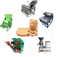 Machine à fabriquer du beurre de cacahuètes en acier inoxydable 200 kg/h, machine à broyer les noix à bas prix à vendre