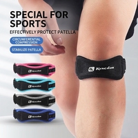Sangle de genou ajustable en néoprène pour stabilisation de la rotule - Soutien respirant pour la récupération du LCA, la course à pied, le basketball et le soulagement des douleurs articulaires