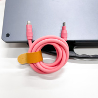 MFi Certificado de silicona líquida Original C94 C189 Chip Cable DE DATOS 3A PD Cable cargador de carga rápida USB C para iPhone1314 iPod Cable