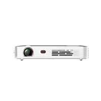 Dernier projecteur de cinéma maison intelligent de 0,7 kg, projecteur mobile HD OEM, faisceau vidéo 4K, 1080P, 3D, DLP, lumière LED pour téléphone iPhone/Android