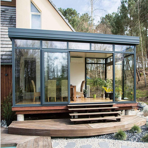 Véranda en verre et aluminium Yuantai, jardin extérieur, véranda, toit incliné, véranda 4 saisons, <span class=keywords><strong>solarium</strong></span> de haute qualité - Product Image 6