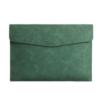 Porte-documents et classeur en cuir PU A4 A5 épais avec bouton-pression, imperméable, avec impression de logo pour le stockage professionnel - Vente en gros