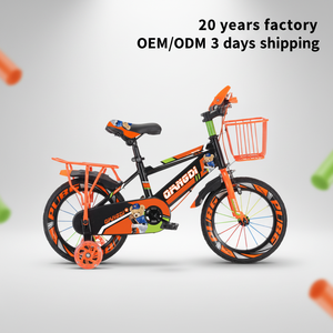 Nuevo Diseño de Bicicleta Infantil con Ruedas de Entrenamiento y Canasta, de 12'', 14'', 16'', 18'' y <span class=keywords><strong>20</strong></span> <span class=keywords><strong>Pulgadas</strong></span>, para Niños de 3 a 14 Años - Product Image 1