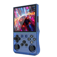 Console de Jeu Portable GAMINJA Support HD Connect Play 2, Mini Console de Jeu Rétro Portable avec Fonction Vibration