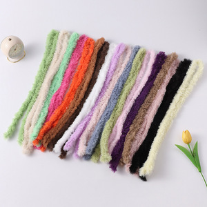 Nettoyeurs de tuyaux 20mm Tiges de chenille Tiges de tuyaux souples et épaisses Longues tiges de chenille Fournitures d'artisanat Nettoyeurs de tuyaux en molleton de corail - Product Image 4