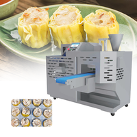 Machine à fabriquer des raviolis, des siomai, des wontons et des gyozas automatiques en acier inoxydable à moteur haute performance