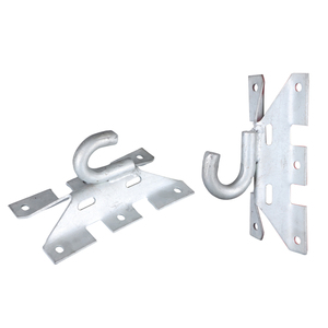 KN96 Male/Female Anchoring Bracket <strong>Hook</strong> for Power Applications Stainless Steel Aluminum for Wire Connections <strong>Pole</strong> Installations - Product Image 4