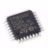 STM8S105K6T6C LQFP32 Nouveau microcontrôleur original 8 bits 16 MHz 32 Ko Flash Circuit intégré CI STM8S105K6T6C
