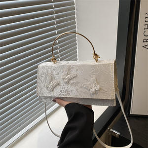 Sac à bandoulière pour femme avec nœud brodé, sac à main de luxe, nouveau modèle 2026 - Product Image 4