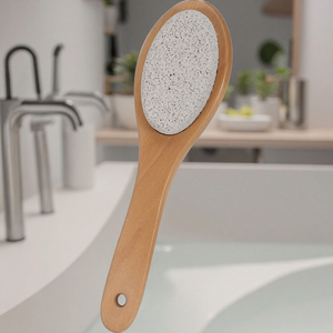 Reveal Smooth &amp; Soft Legs Oval <strong>Foot</strong> <strong>Scrubber</strong> Brush <strong>Shower</strong> Bath Effective Dead Skin Removal Sponges <strong>Scrubbers</strong> - Product Image 3