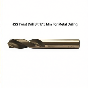 Hss Twist <b>Drill</b> <b>Bit</b> 17.5 Mm For Metal Drilling - Product Image 2