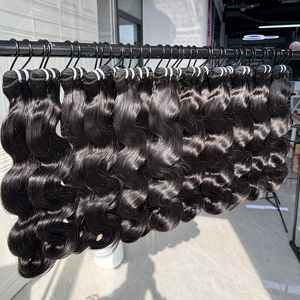 Vietnam Style <b>Body</b> <b>Wave</b> Human Hair Bundles Natural Color Soft Smooth Texture Full Density Hair Extensions - Product Image 6