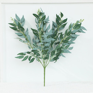 N023 MSH Top Seller decorazione di nozze foglie artificiali fiori artificiali fiori di seta fiori per la decorazione di nozze - Product Image 2
