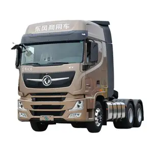 Harga manufaktur Dongfeng kendaraan komersial Tianlong KX King Edition 600hp 6X4 truk traktor