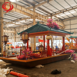 Chinese <strong>Lanterns</strong> Lighting Parade <strong>Float</strong> With Flashing Lights Customized Giant Silk <strong>Lanterns</strong> Outdoor Waterproof Decorative - Product Image 6