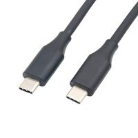 Stock Cable cargador USB Tipo C Cable 3,2 versión 16P Dual USB Tipo-C Macho a macho Cable de función completa USB3.2 Gen2 Certificado