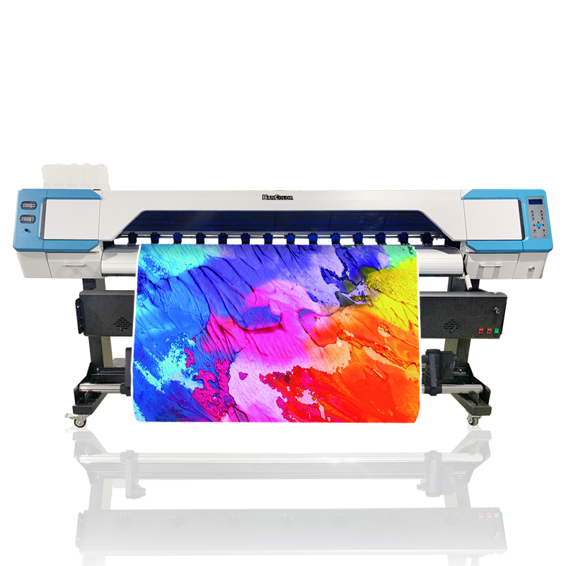 Roll To Roll UV Printer HC-3200UV - 3.2m wide UV roll-to-roll printer for large format flexible material printing