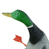 Leurre de chasse électrique 3D pour sports de plein air, canard mallard en plastique avec ailes rotatives électriques