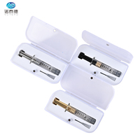 Seringue en verre borosilicate préremplie de 1 ml avec embout Luer Lock pour laboratoire