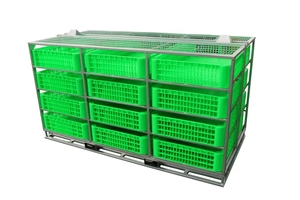 <span class=keywords><strong>Cages</strong></span> de transport pour poulets vivants destinées aux systèmes de transport d'oiseaux vivants - Product Image 2