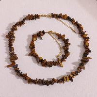 Collar de Acero Inoxidable Estilo Nicho para Mujer, Más Vendido, con Múltiples Dijes, Perlas y Diamantes de Imitación