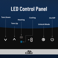 Colku 2023 LE-6 nouvelle énergie véhicule réfrigérateur 5.5L congélateur Portable avec compresseur voiture accoudoir réfrigérateur pour LI AUTO L7