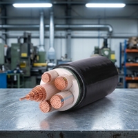 Cable de Alimentación con Núcleo de Cobre Estándar GB YJV YJY22 ZC YJV 2.5-300mm², Cable Blindado Ignífugo para Proyectos de Ingeniería