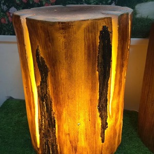 Lámpara de Jardín LED con Forma de Tronco de Madera, IP54, 2700K, Blanco Cálido, Alimentación por CA - Product Image 2